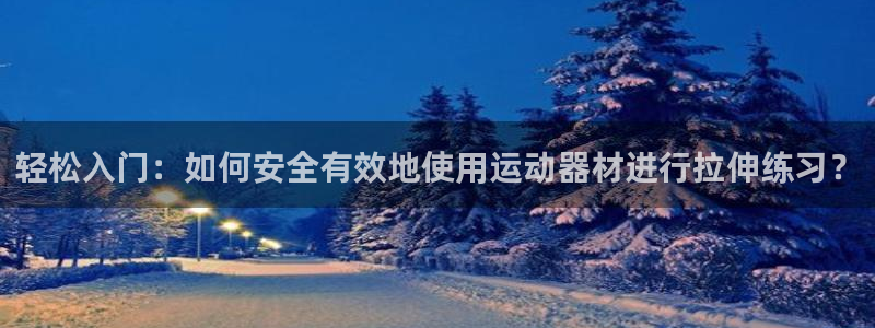征途国际娱乐下载:轻松入门:如何安全有效地使用运动器材进行拉